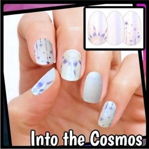 Color Street Into the Cosmos Nail Wraps with Starry Design NWT